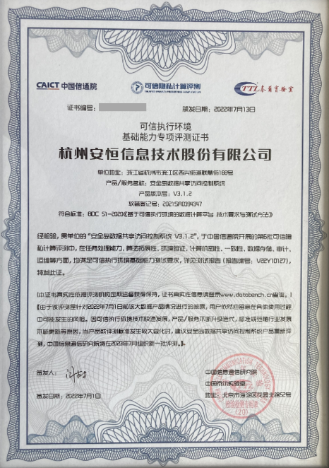 安恒AiLand数据安全岛通过华为鲲鹏认证 开启信创数据安全新纪元
